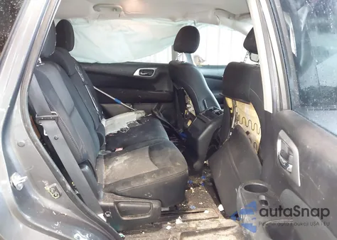 2017 Nissan Pathfinder S из США, поврежденный, VIN 5N1DR2MN5HC909611